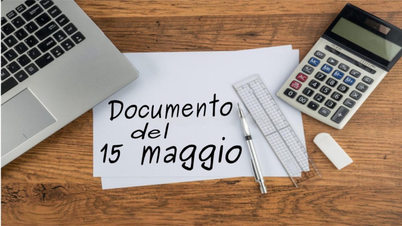 DOCUMENTO DEL 15 MAGGIO